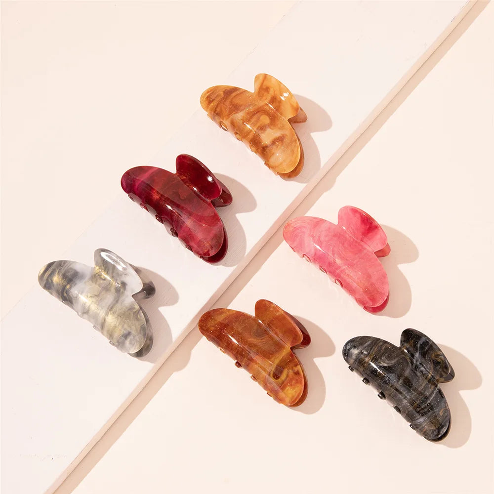 Spring Starry Sky Acrylic Hair Claw Clips