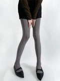 Spring Women’s Tights Striped Patchwork