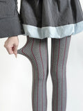 Spring Women’s Tights Striped Patchwork
