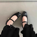 Square Toe High Heels Shoes