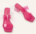 Square Toe Shallow Slippers High Quality