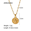 Stainless Steel Angel Pendant Necklace - JDN20282