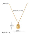 Stainless Steel Angel Pendant Necklace - JDN21077