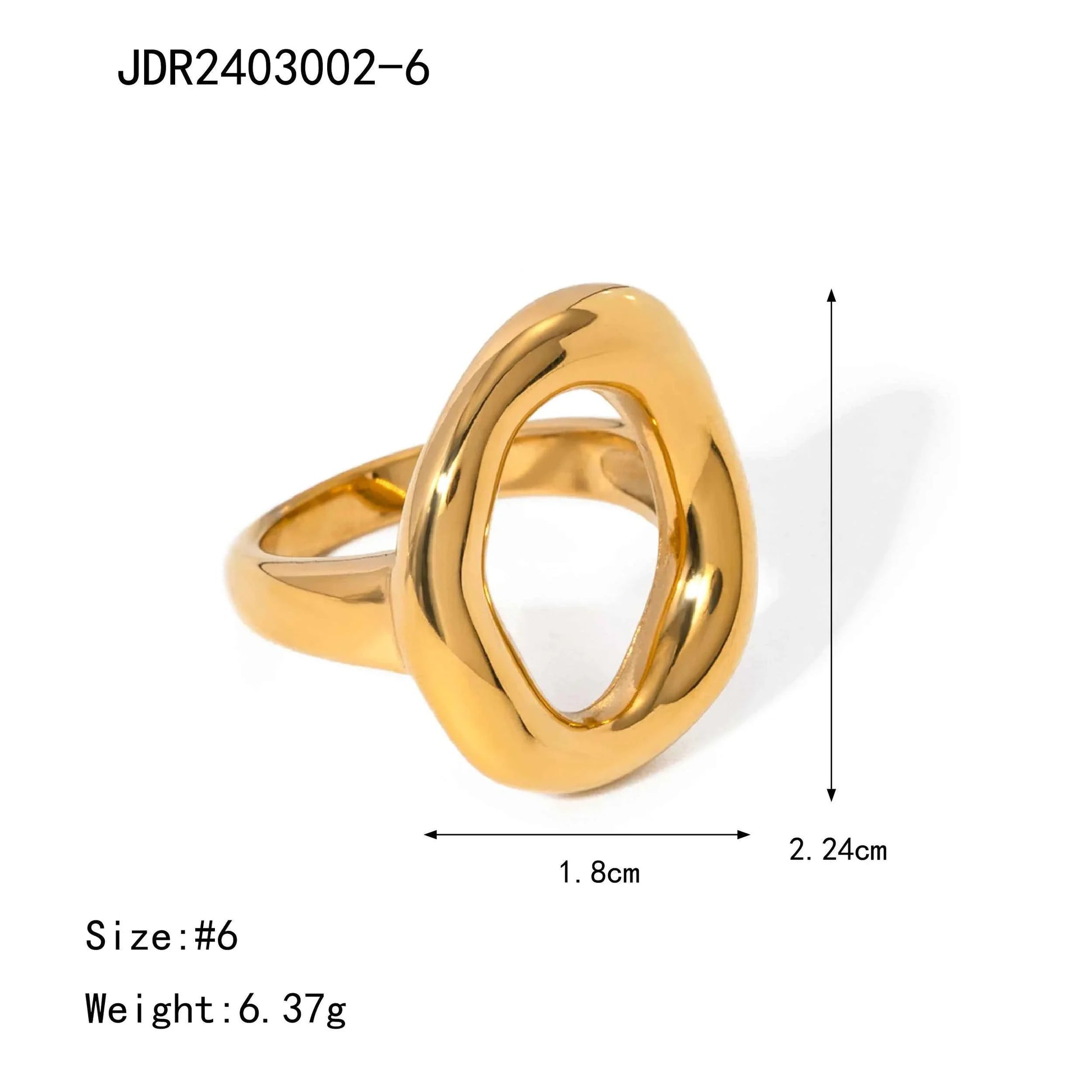 Stainless Steel Circular Hollow Ring