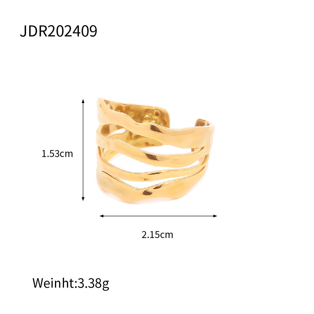 Stainless Steel Mitten-type Bracelet Female Special-interest Design - JDR202409 - electronic accessories