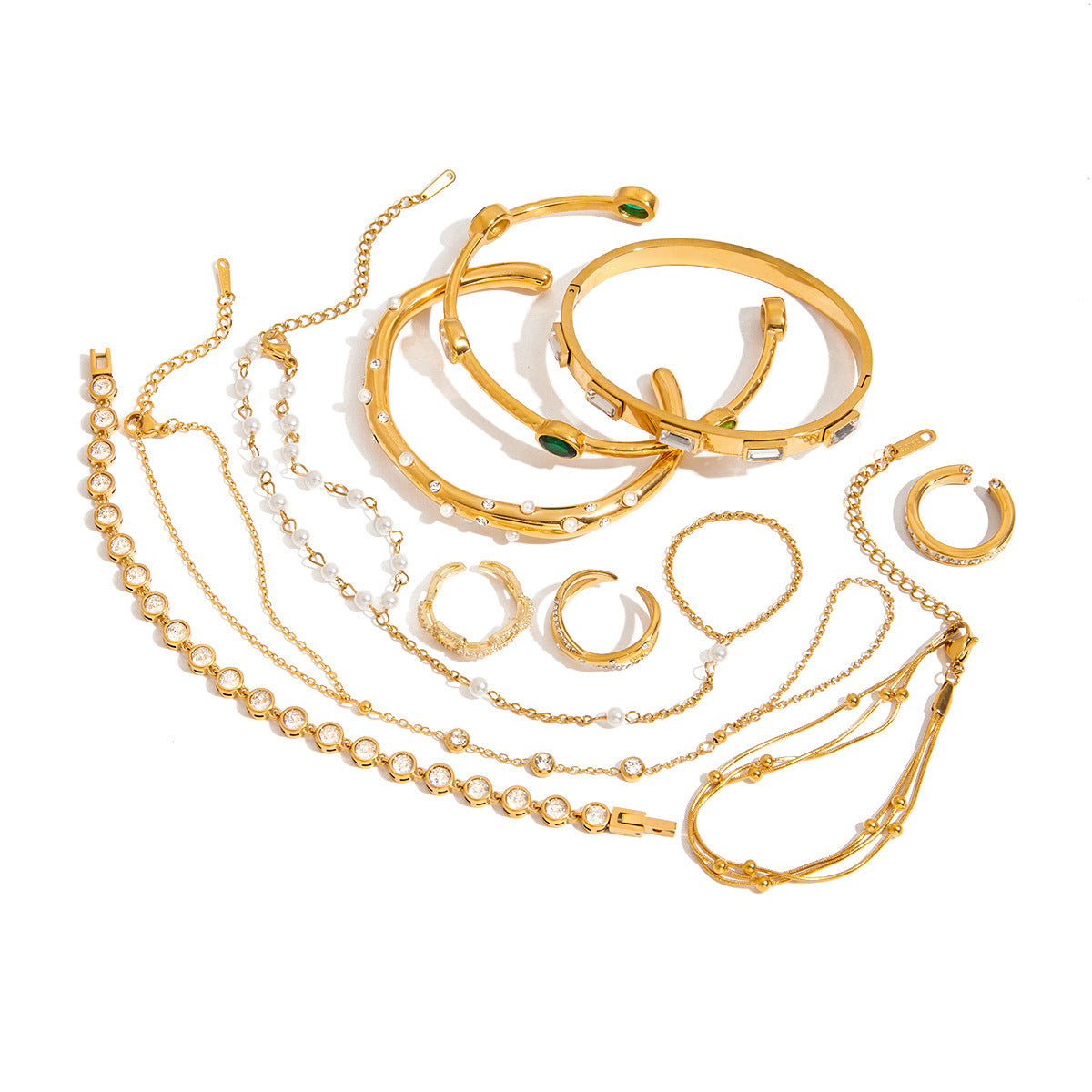 Stainless Steel Mitten-type Bracelet Female Special-interest Design - electronic accessories