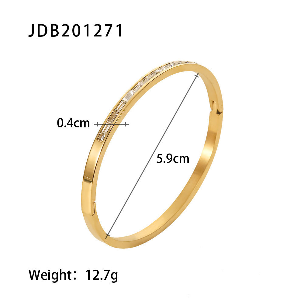 Stainless Steel Mitten-type Bracelet Female Special-interest Design - JDB201271 - electronic accessories