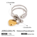 Stainless Steel Pendant Ring Non-fading Jewelry - JDR0212001PS - electronic accessories