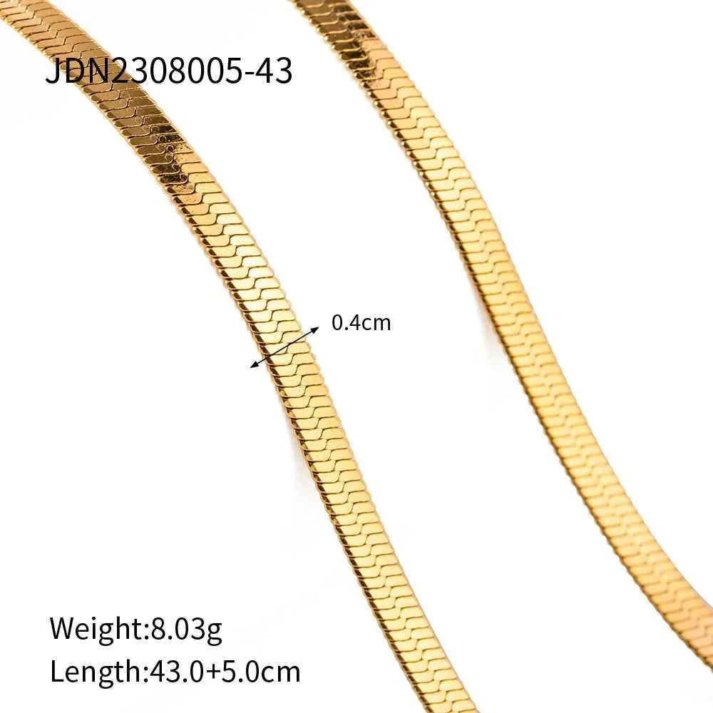 Stainless Steel Rhinestone Heart Hollow Pendant Necklace