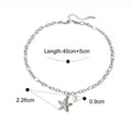 Stainless Steel Starfish Shell Necklace - Color - electronic accessories