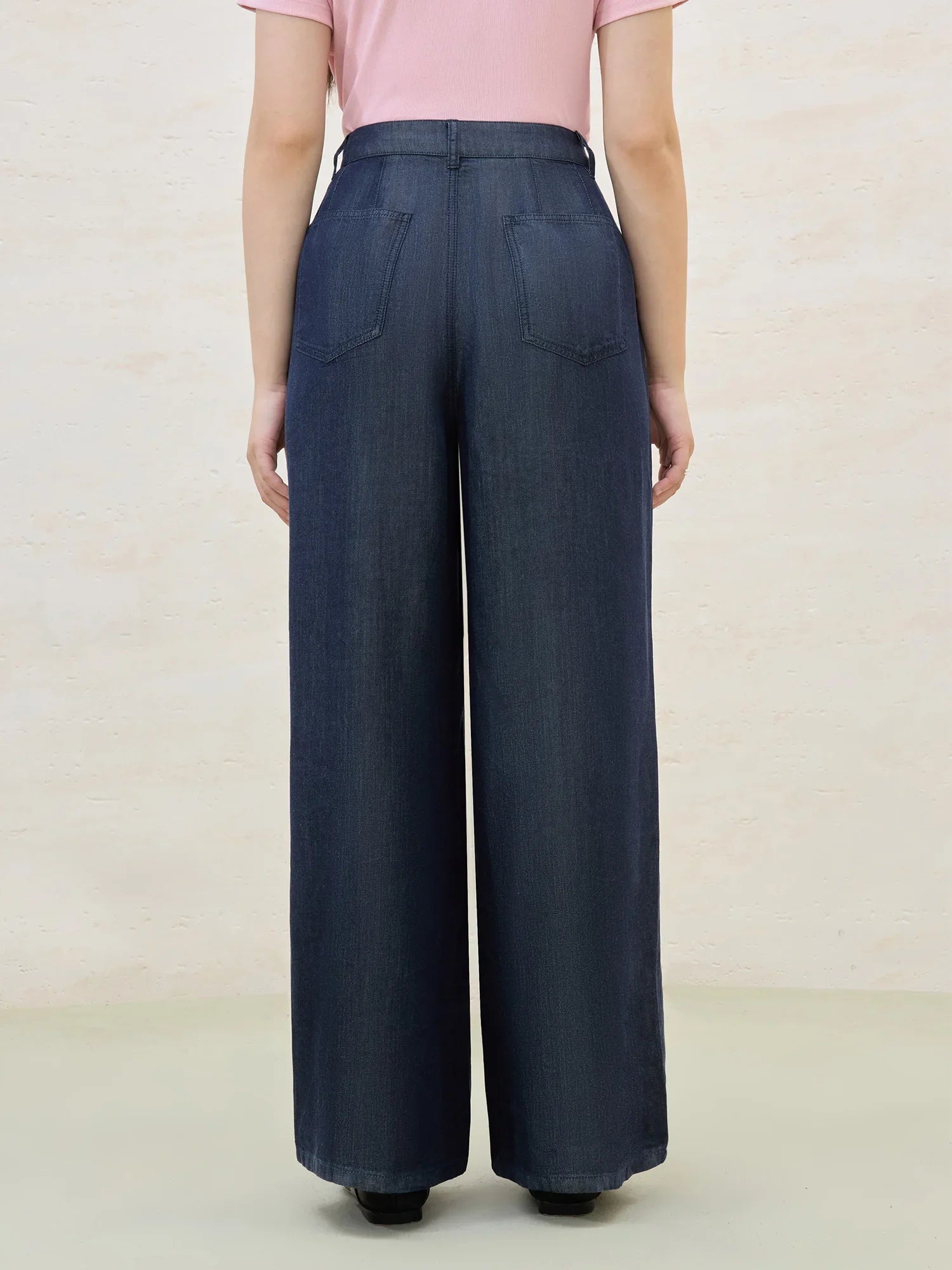 Straight-Leg Pants Versatile Staple Women Casual Trousers