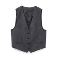 Stripe Blazer Coat Women - Only Vest / M