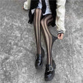 Striped Thigh High Stockings Pantyhoses