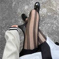 Striped Thigh High Stockings Pantyhoses