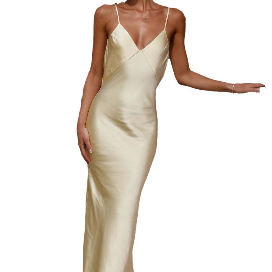 Style Women’s Backless Suspender Fishtail Skirt - electronic accessories