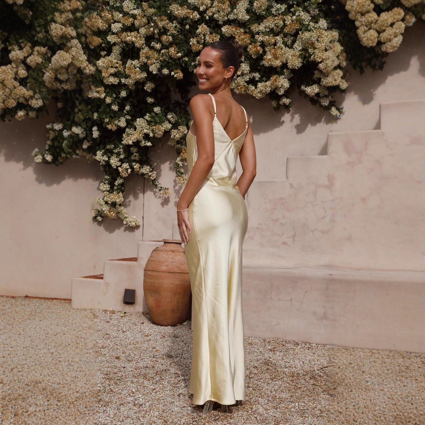 Style Women’s Backless Suspender Fishtail Skirt - electronic accessories