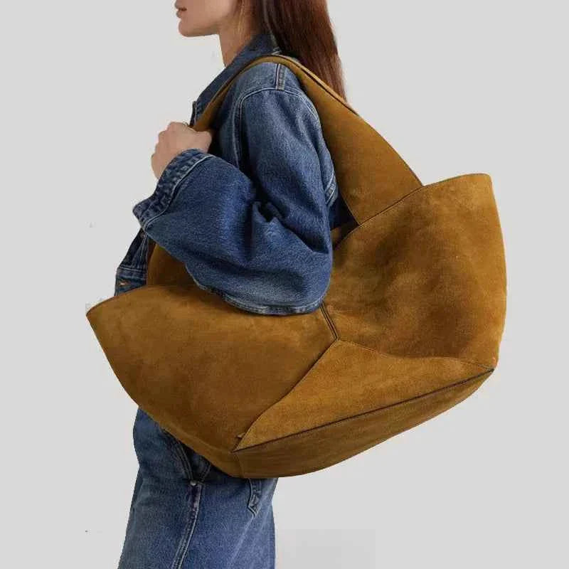 Suede Bucket Bag Women's