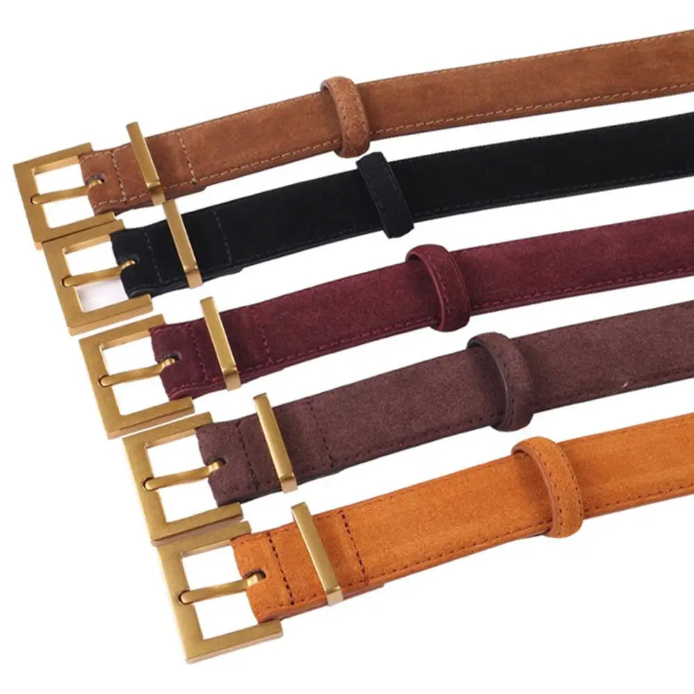 Suede Leather Belt For Women