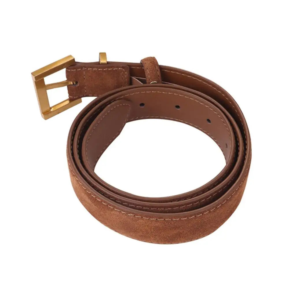 Suede Leather Belt For Women