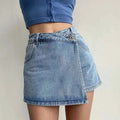 Summer High-waisted Slimming Denim Skirt For Women