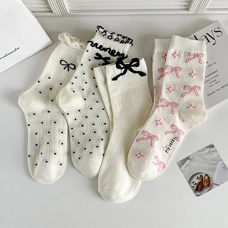 Sweet Ballet Style Ultrathin Breathable Socks for Women
