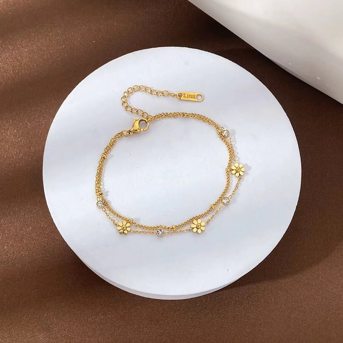 Sweet Double-layer Bracelet Ins Personalized Minority Chain - electronic accessories