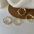 Sweet Opal Earclip Earrings - electronic accessories