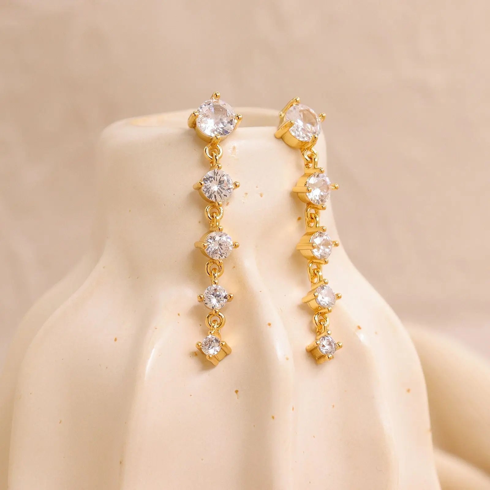 Tassel Pendant Earrings - Gold - electronic accessories