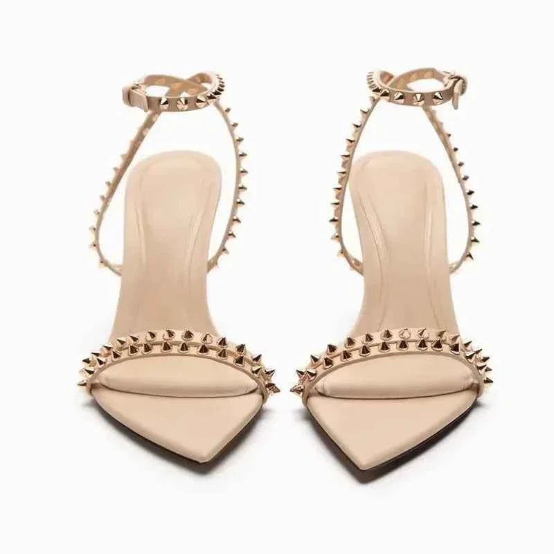 Thin Heeled Sandals Women