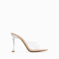 Thin Heeled Transparent Women's Sandals