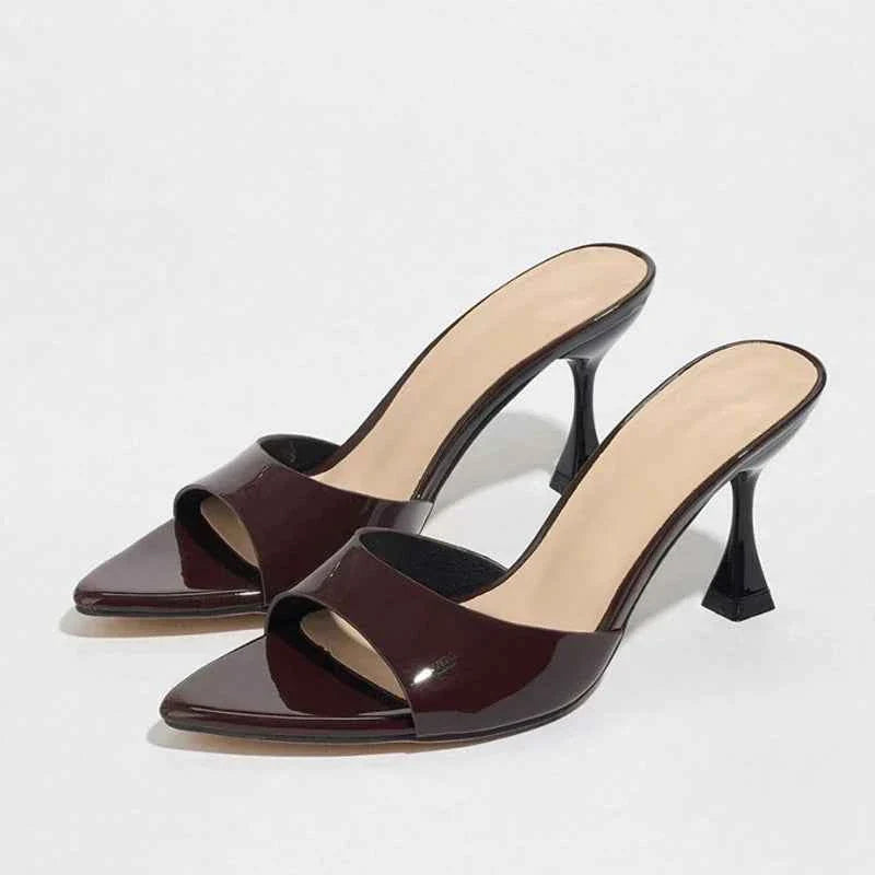 Thin Heels Slippers For Women