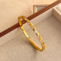 Titanium Steel Bracelet Women’s Non-fading Fashion - Sz070 Gold - electronic accessories