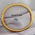 Titanium Steel Round Beads Stainless Bracelet - electronic accessories