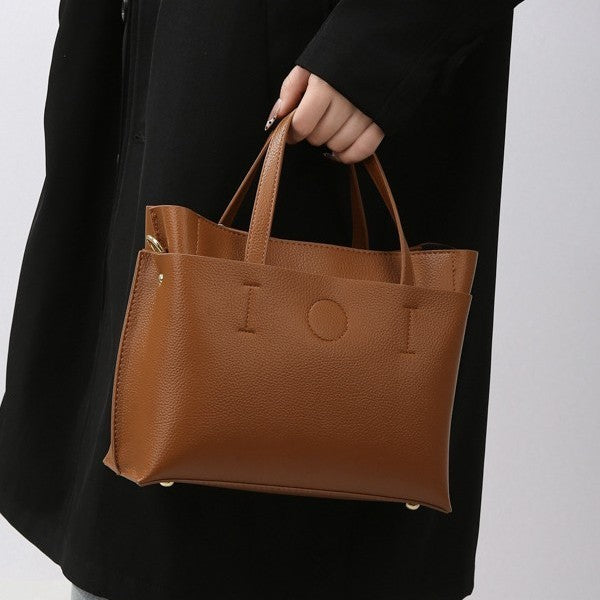 Tote Bag Large Capacity Multi-compartment Soft Surface Messenger - Dress Shirts