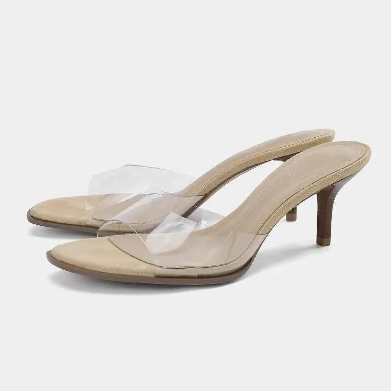 Transparent High Heels Sandals