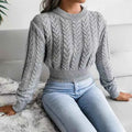 Twists Knitted Pullover