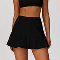 Two-piece Skirts Quick-drying Breathable Safety Tennis Skirt - Other