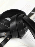 Versatile Horseshoe Buckle Decoration Belt