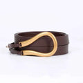 Versatile Horseshoe Buckle Decoration Belt