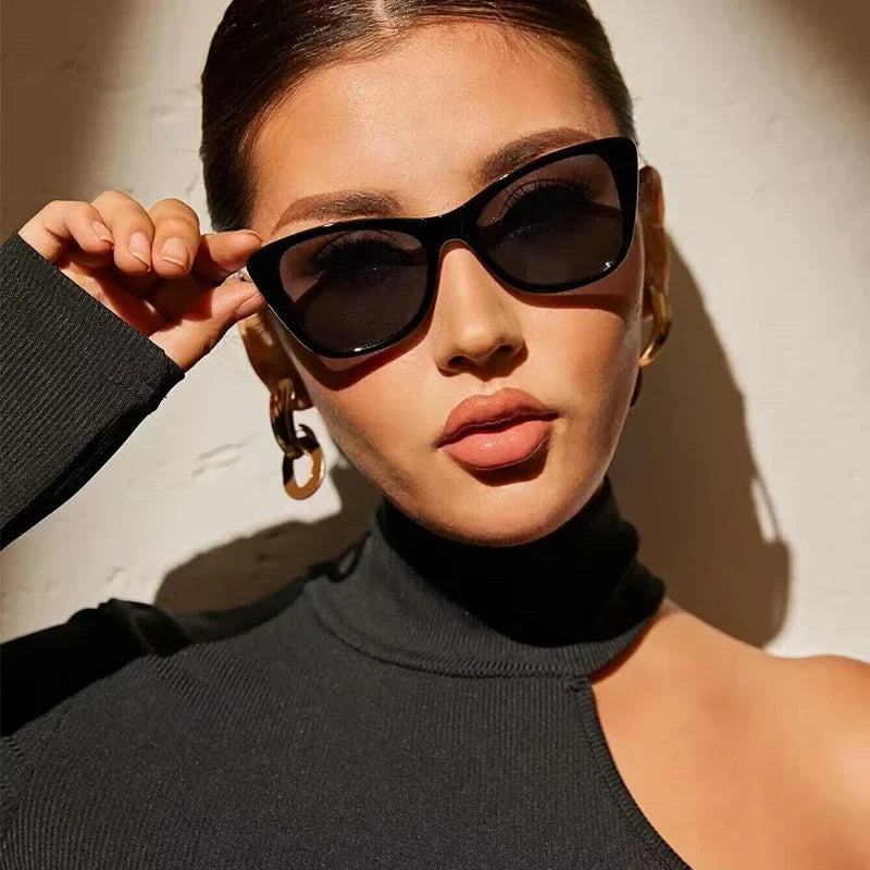 Vintage Cat Eye Sunglasses Woman
