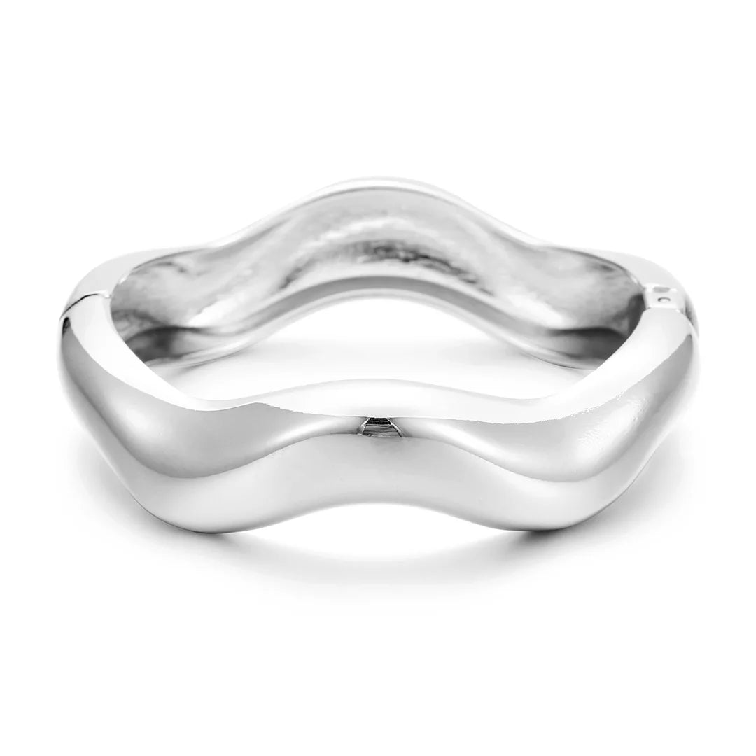 Vintage Irregular Resin Acrylic Chunky Bangles - A6