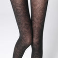 Vintage Lace Pattern Women’s Pantyhose