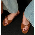 Vintage Line Flat Sandals