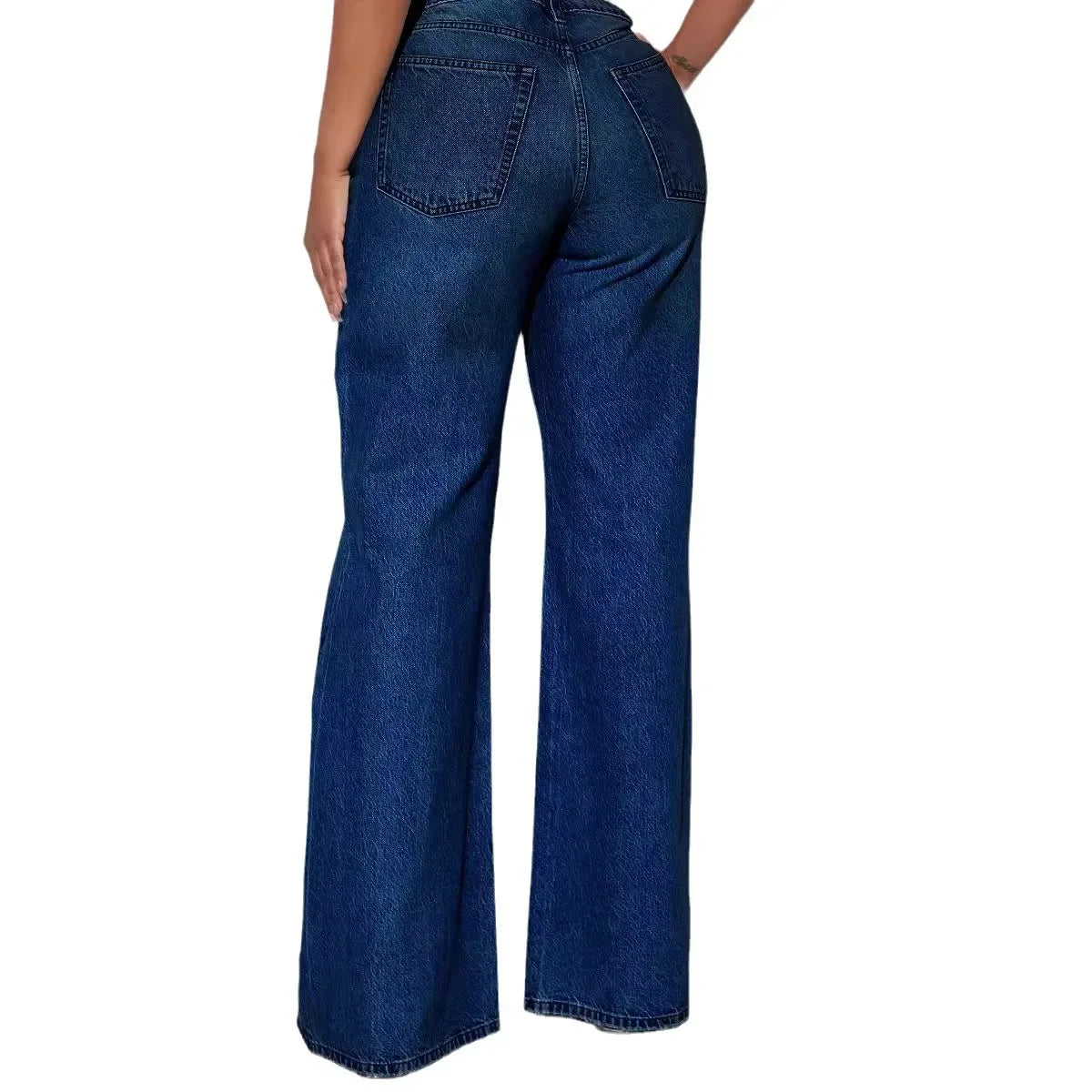 Vintage Loose-Fit Non-Stretch Wide-Leg Women’s Jeans
