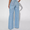 Vintage Loose-Fit Non-Stretch Wide-Leg Women’s Jeans