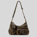 Vintage Multiple Pockets Women Shoulder Bags