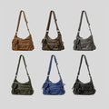 Vintage Multiple Pockets Women Shoulder Bags