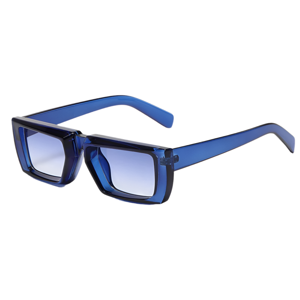 Vintage Rectangle Sunglasses Women