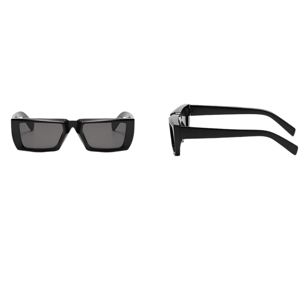 Vintage Rectangle Sunglasses Women