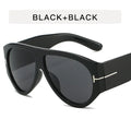 Vintage Style Sunglasses Woman - Black Gray